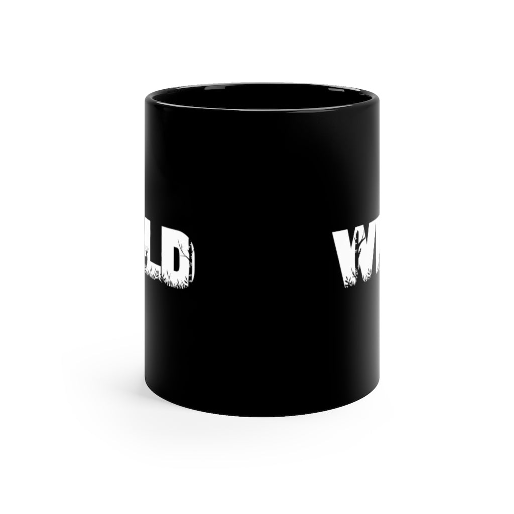 The Wild Nature 11oz Black Mug