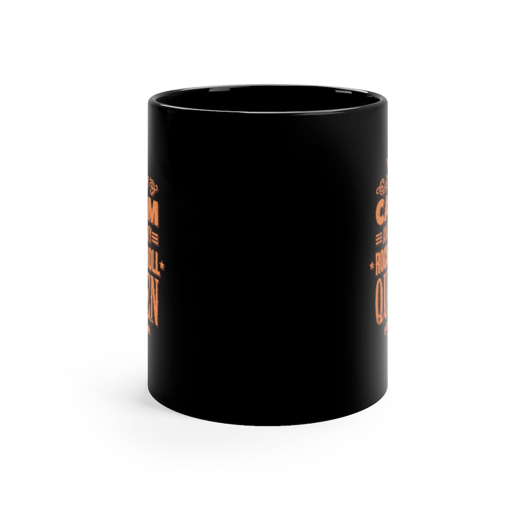 Rock'n'Roll Queen 11oz Black Mug