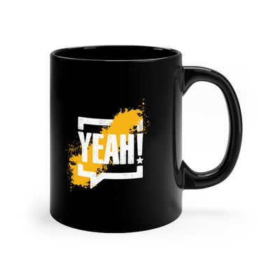 Yeah 11oz Black Mug