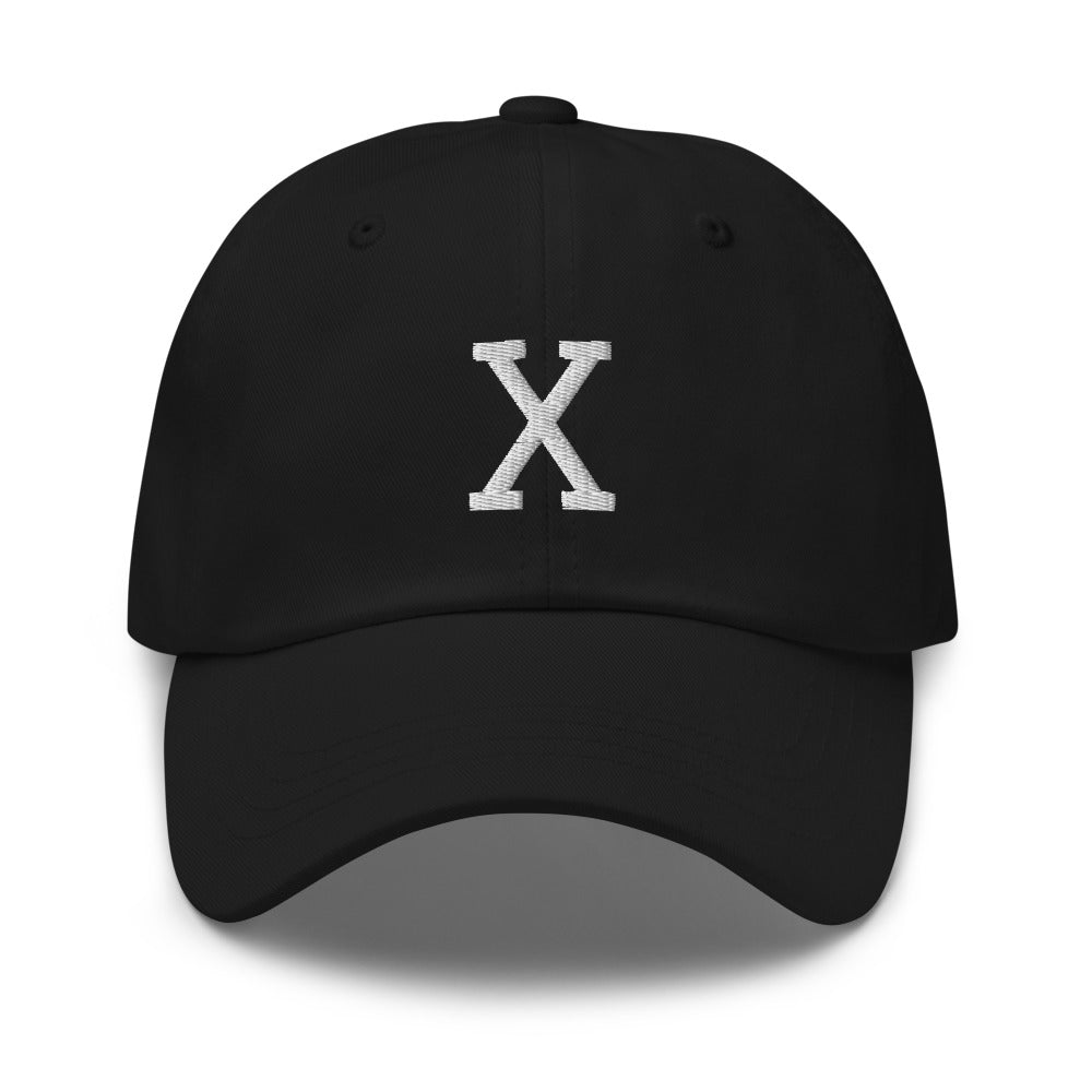 Unisex Hat (Letter "X" Template)