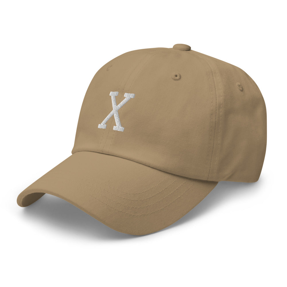 Unisex Hat (Letter "X" Template)