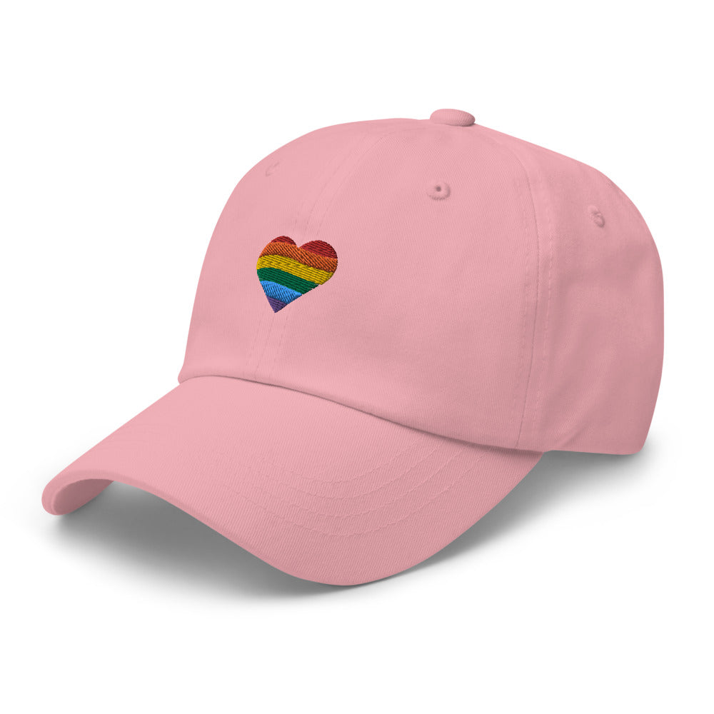 Rainbow Heart Unisex Hat