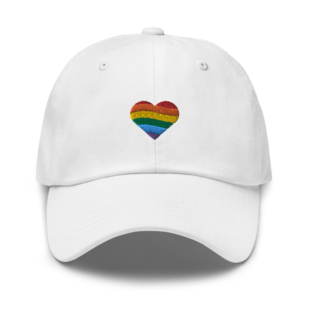 Rainbow Heart Unisex Hat