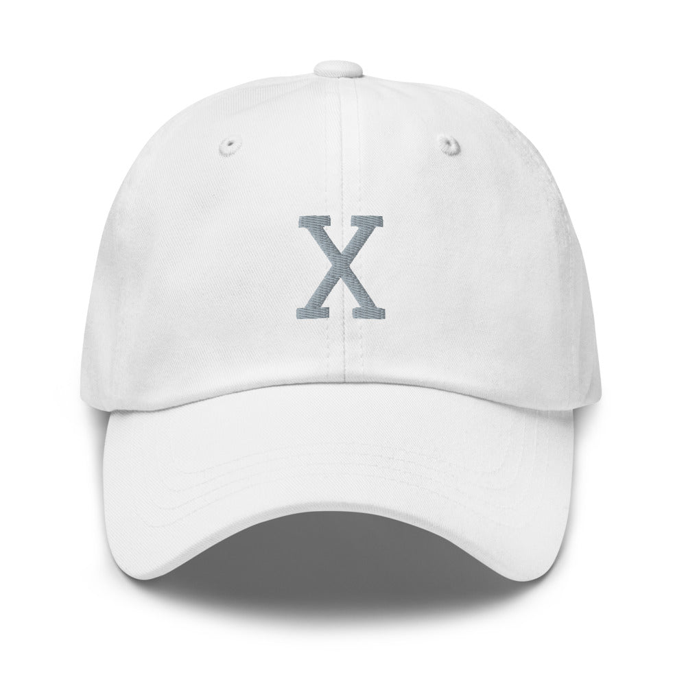 Unisex Hat (Letter "X" Template)