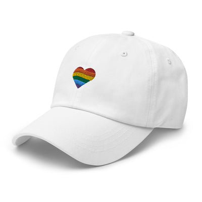 Rainbow Heart Unisex Hat