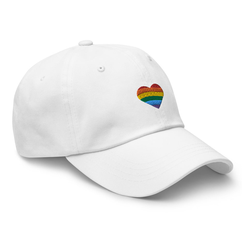 Rainbow Heart Unisex Hat