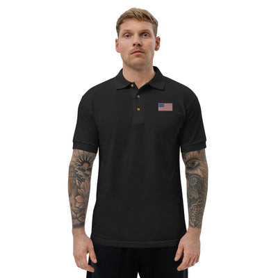 USA Embroidered Polo Shirt