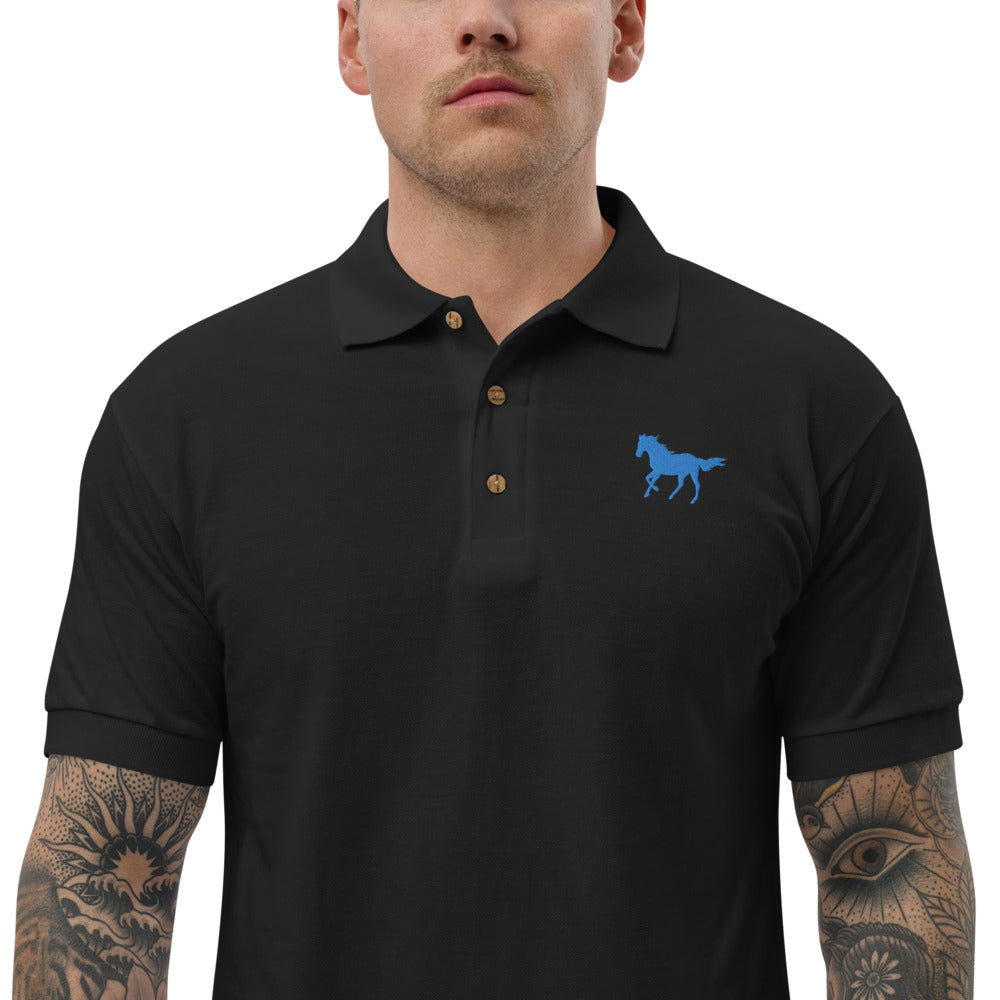 Mustang Embroidered Polo Shirt