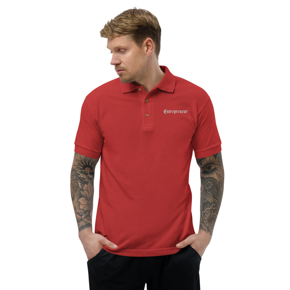 Entrepreneur Embroidered Polo Shirt