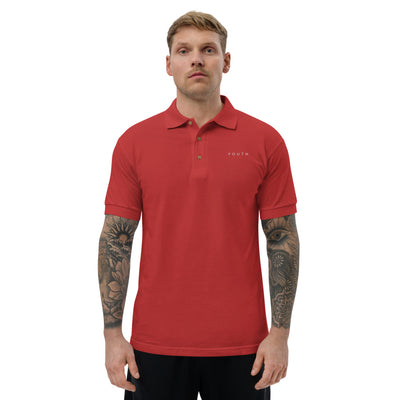 Youth Dark Embroidered Polo Shirt