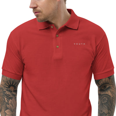 Youth Dark Embroidered Polo Shirt