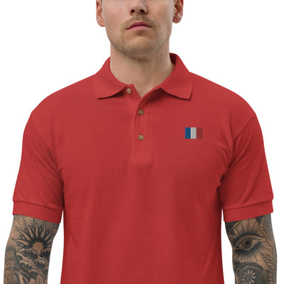 France Embroidered Polo Shirt