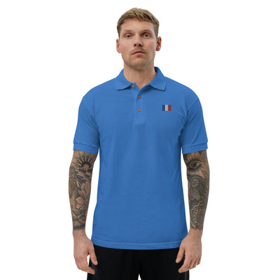 France Embroidered Polo Shirt