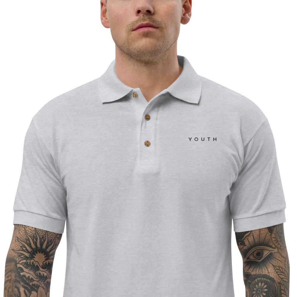 Youth Light Embroidered Polo Shirt