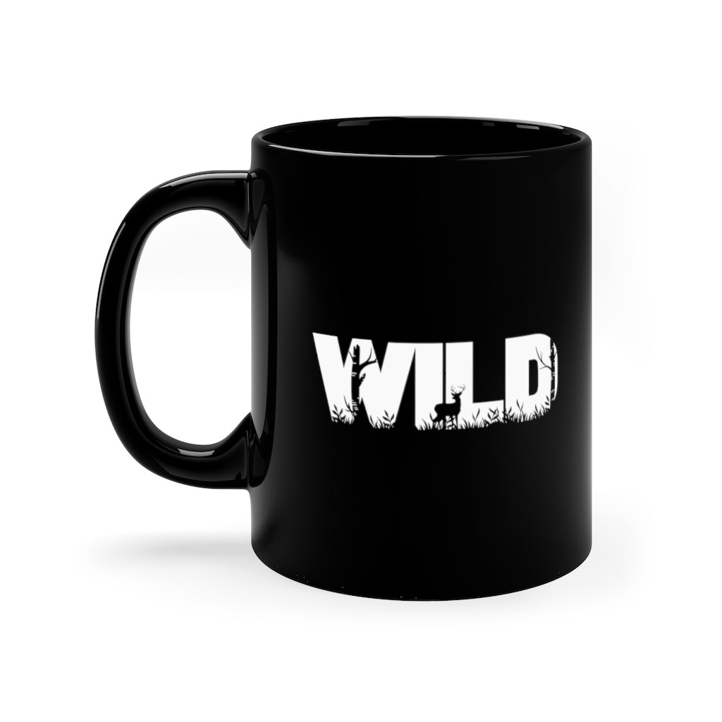 The Wild Nature 11oz Black Mug