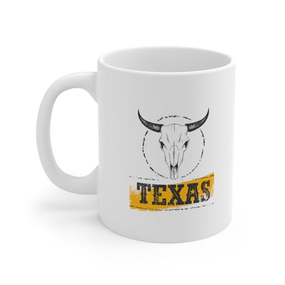 Texas 11oz White Mug