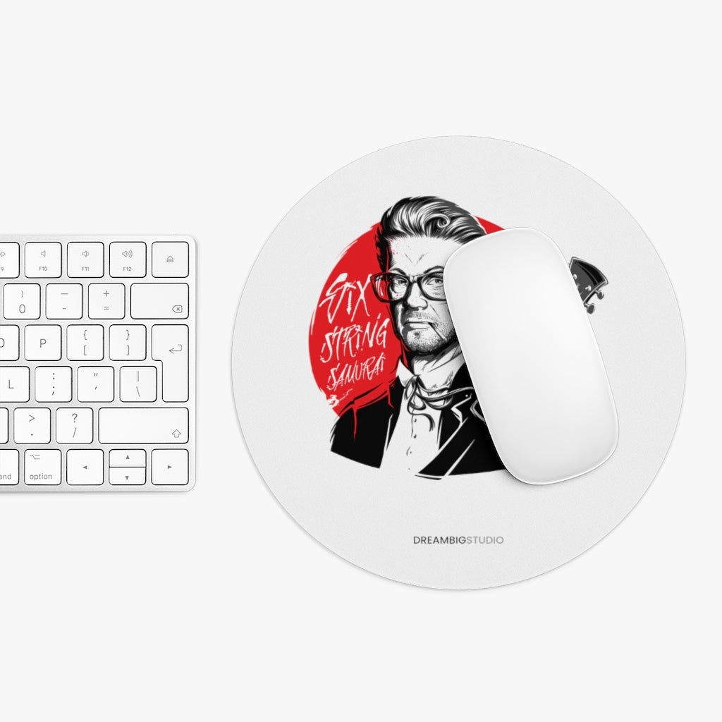 Six String Samurai White Mousepad