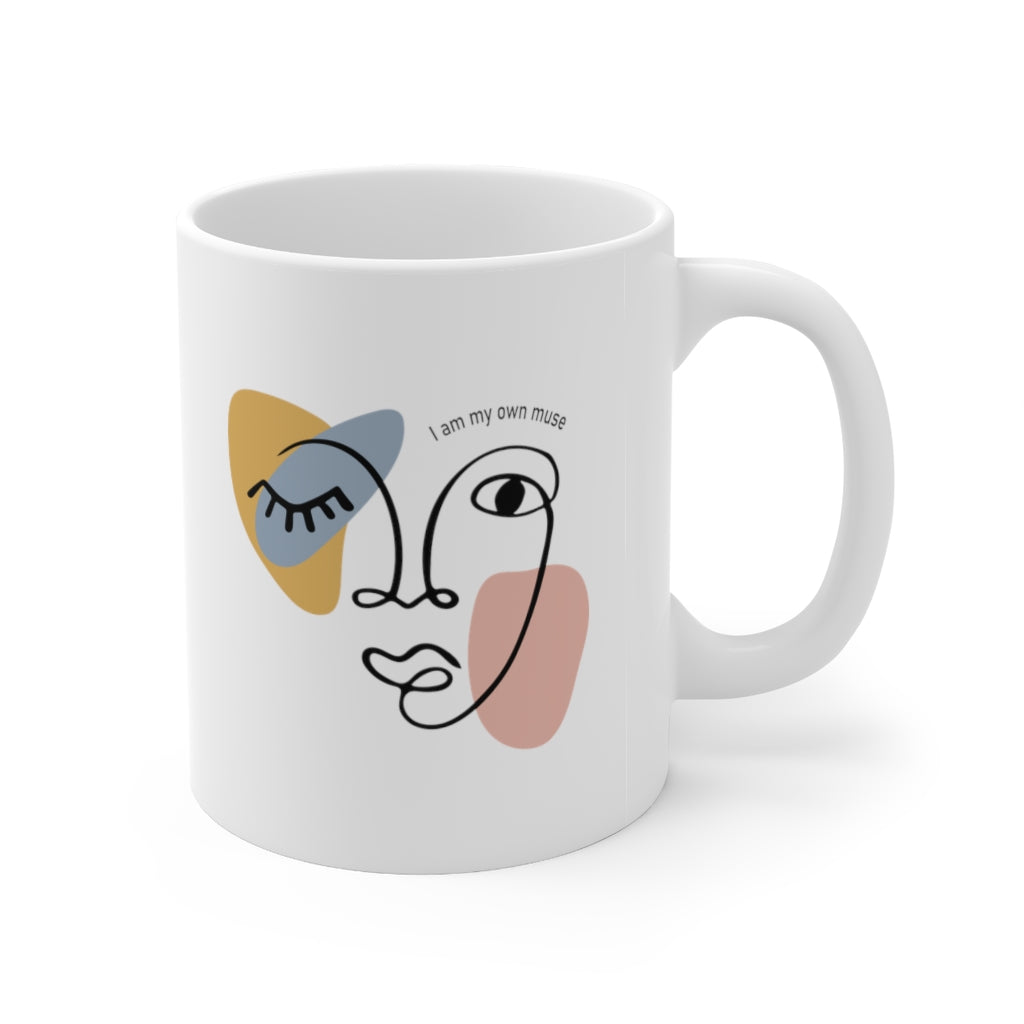 I am My Own Muse 11oz White Mug