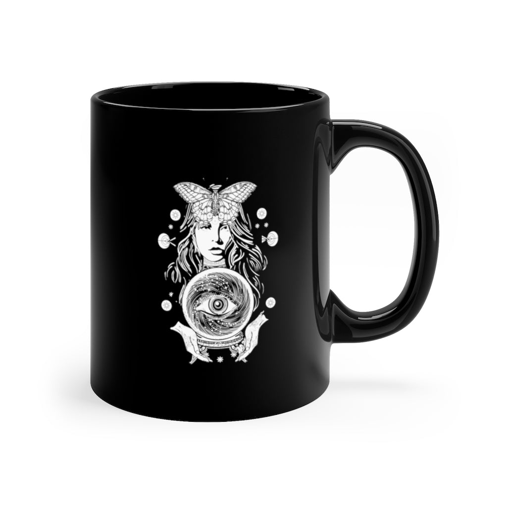 Witch 11oz Black Mug