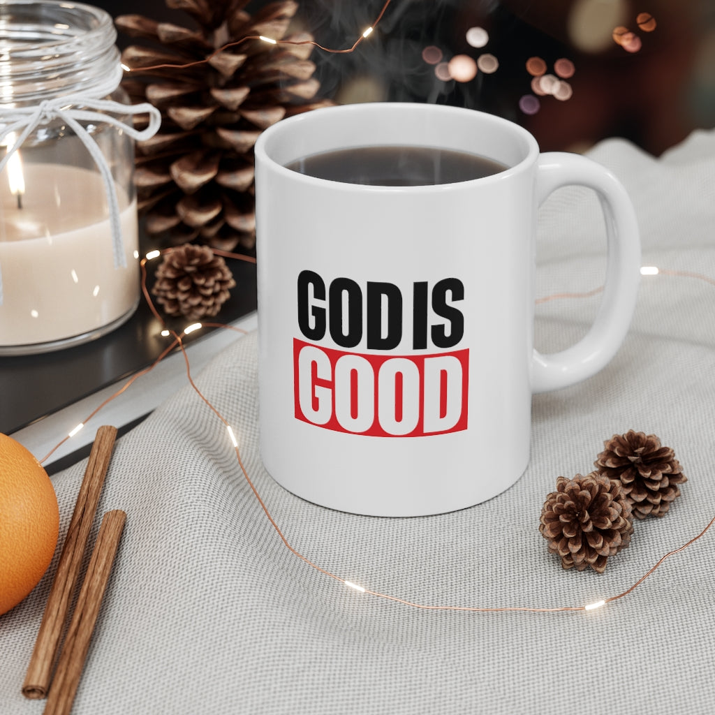 God is Good 11oz White Mug