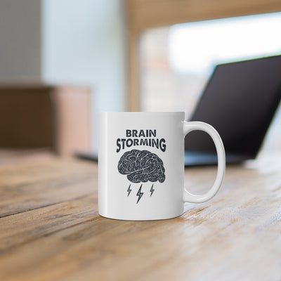 Brain Storming 11oz White Mug