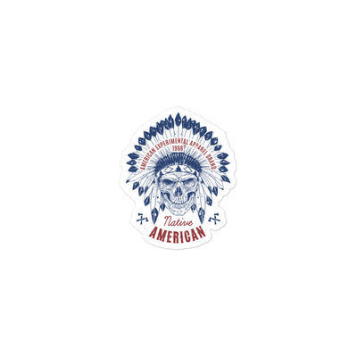 Native American Bubble-free Stickers