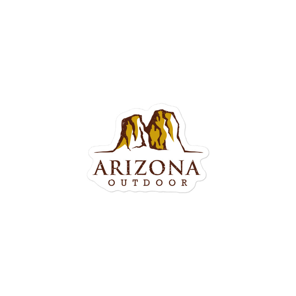 Arizona Outdoor Bubble-free Stickers