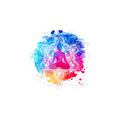 Yoga Buddha Bubble-free Stickers