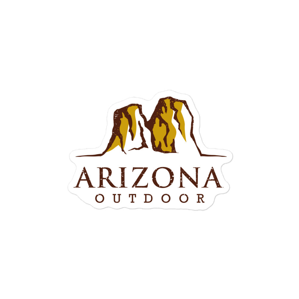 Arizona Outdoor Bubble-free Stickers