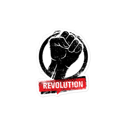 Revolution Bubble-free Stickers