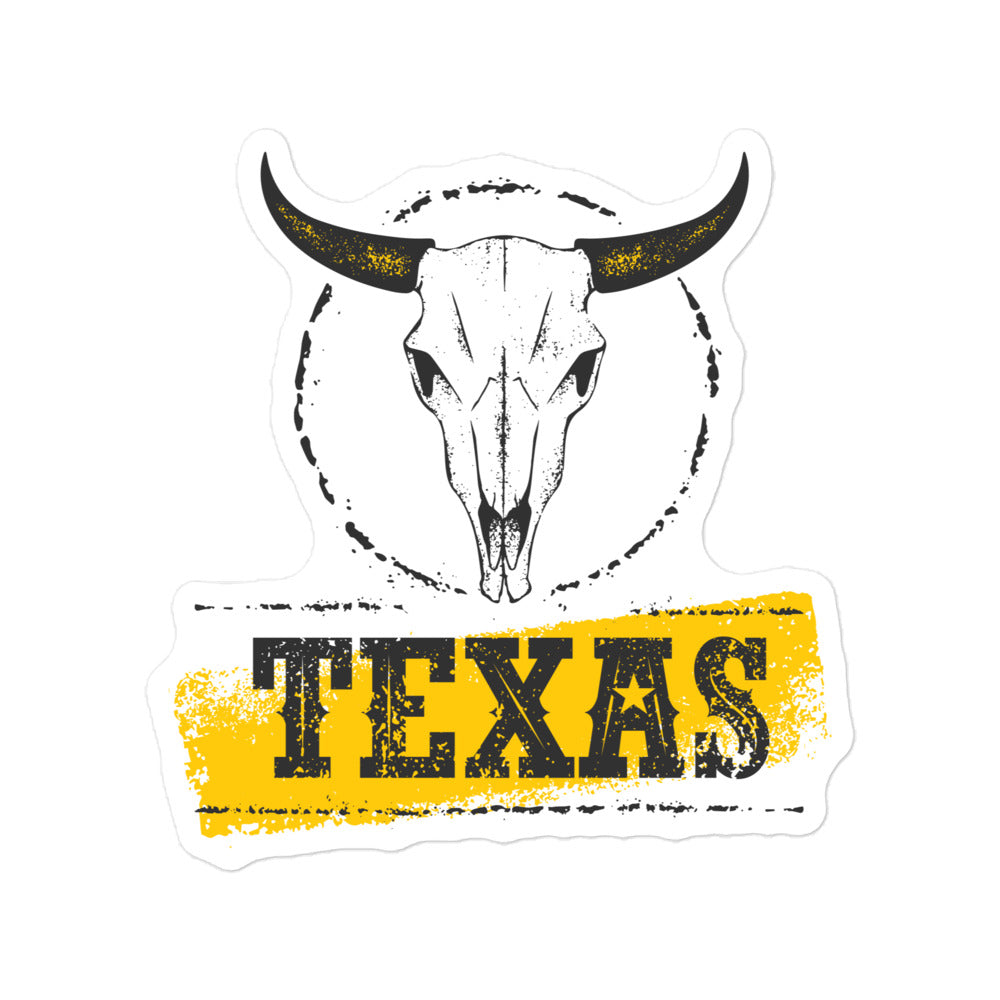 Texas Bubble-free Stickers