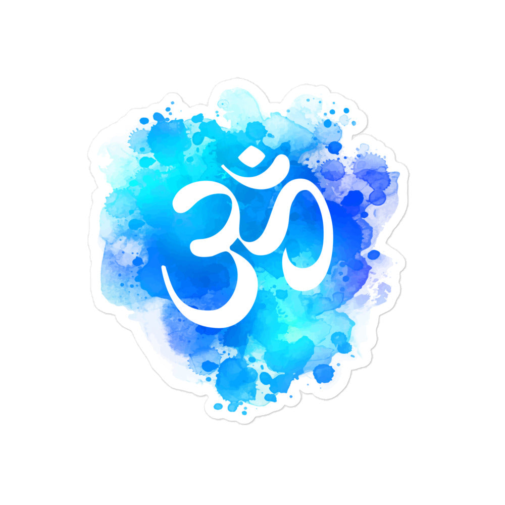 Yoga Aum Bubble-free Stickers