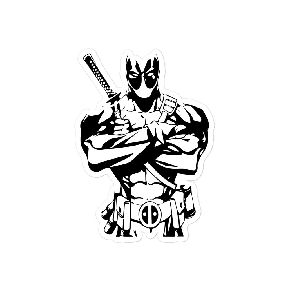 Deadpool Bubble-free Stickers