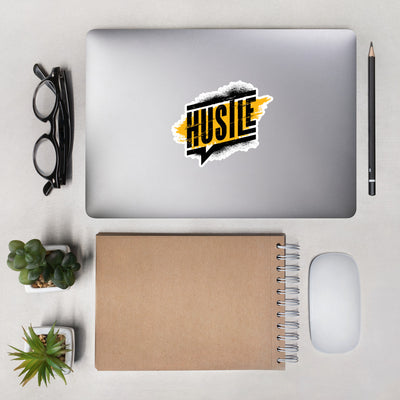 Hustle Bubble-free Stickers