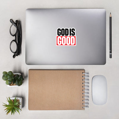 God is Good Bubble-free Stickers