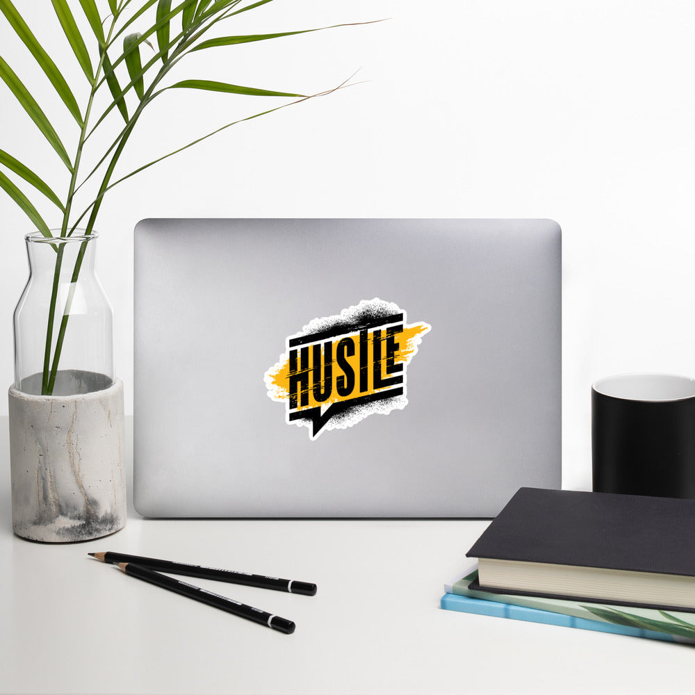 Hustle Bubble-free Stickers