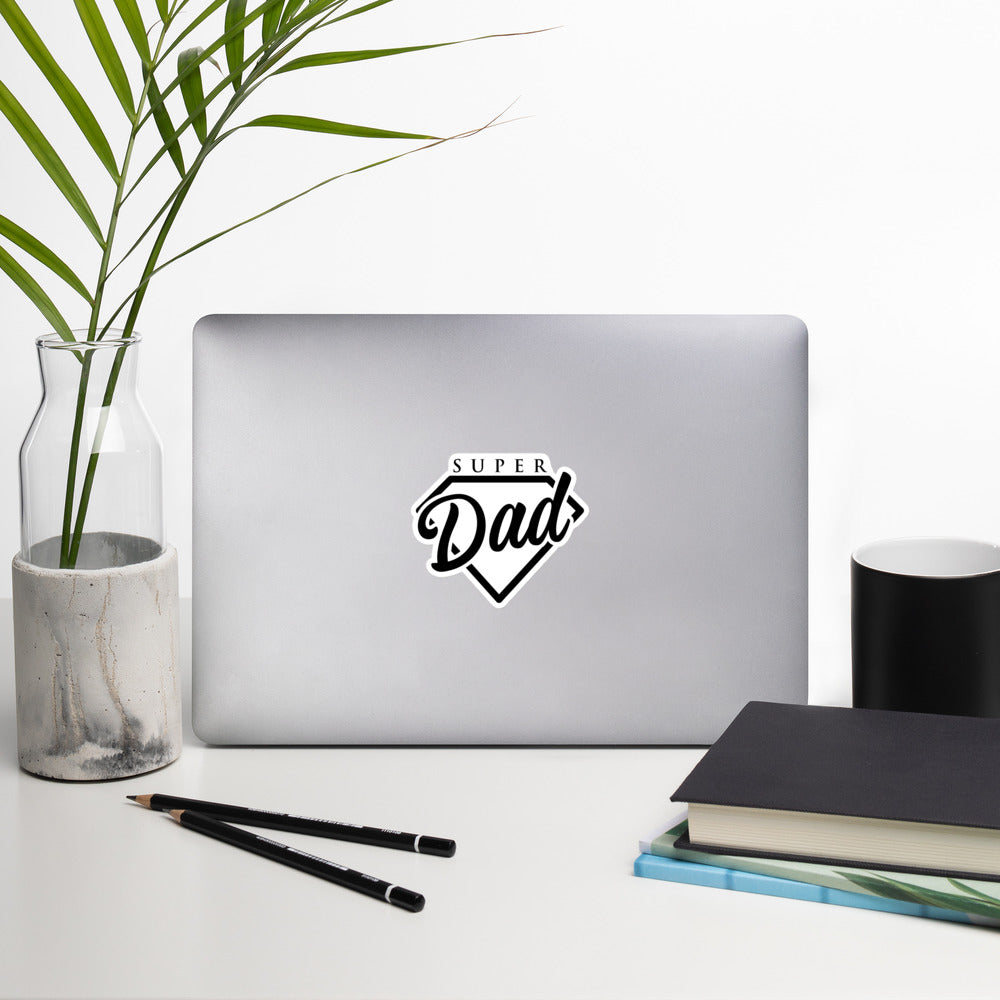 Super Dad Bubble-free Stickers