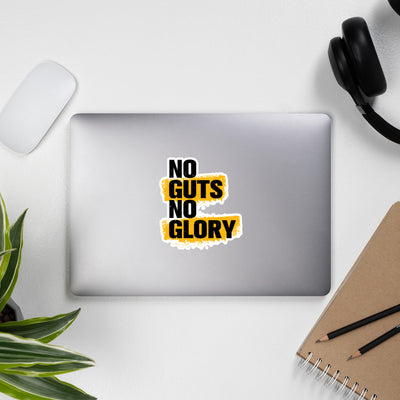 No Guts No Glory Bubble-free Stickers