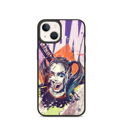 Harley Quinn Biodegradable iPhone Case