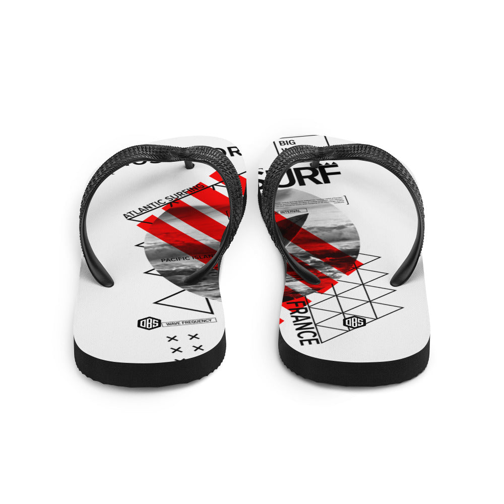 Hossegor France Unisex Flip-Flops