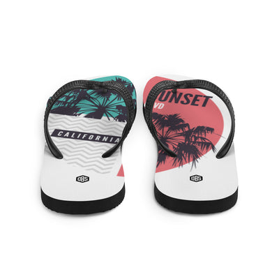 Sunset Blvd California Unisex Flip-Flops