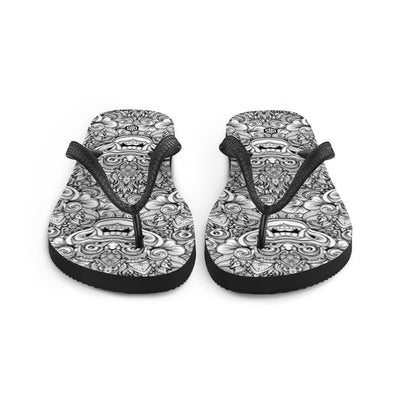 Bali Barong Mask Flip-Flops