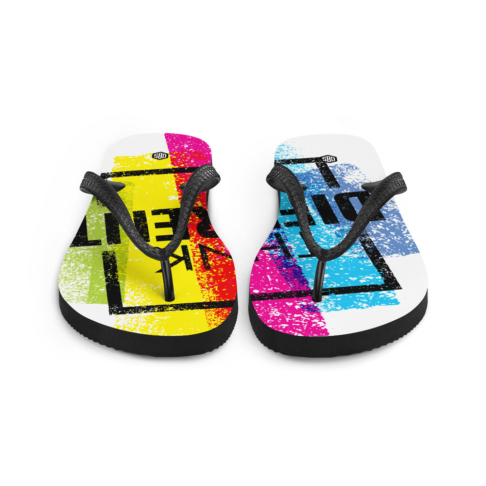 Think Different Unisex Flip-Flops