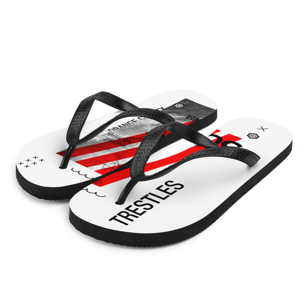 Trestles Orange County Unisex Flip-Flops