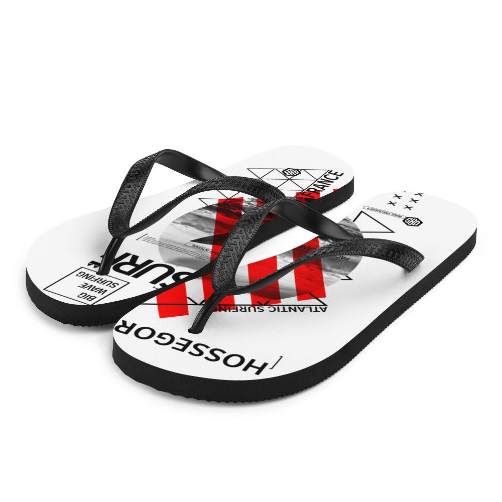 Hossegor France Unisex Flip-Flops