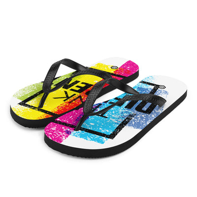 Think Different Unisex Flip-Flops