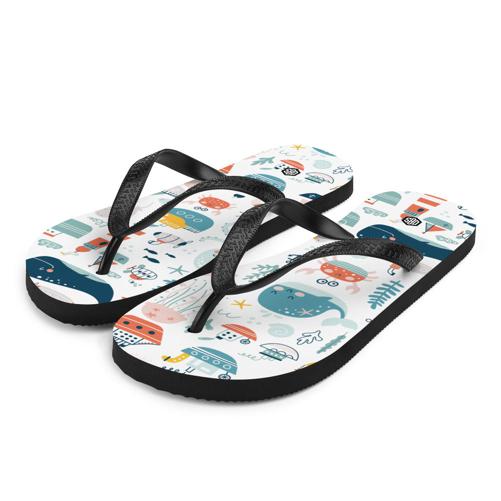 Sea World Flip-Flops