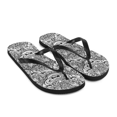 Bali Barong Mask Flip-Flops