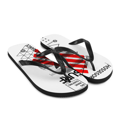 Hossegor France Unisex Flip-Flops