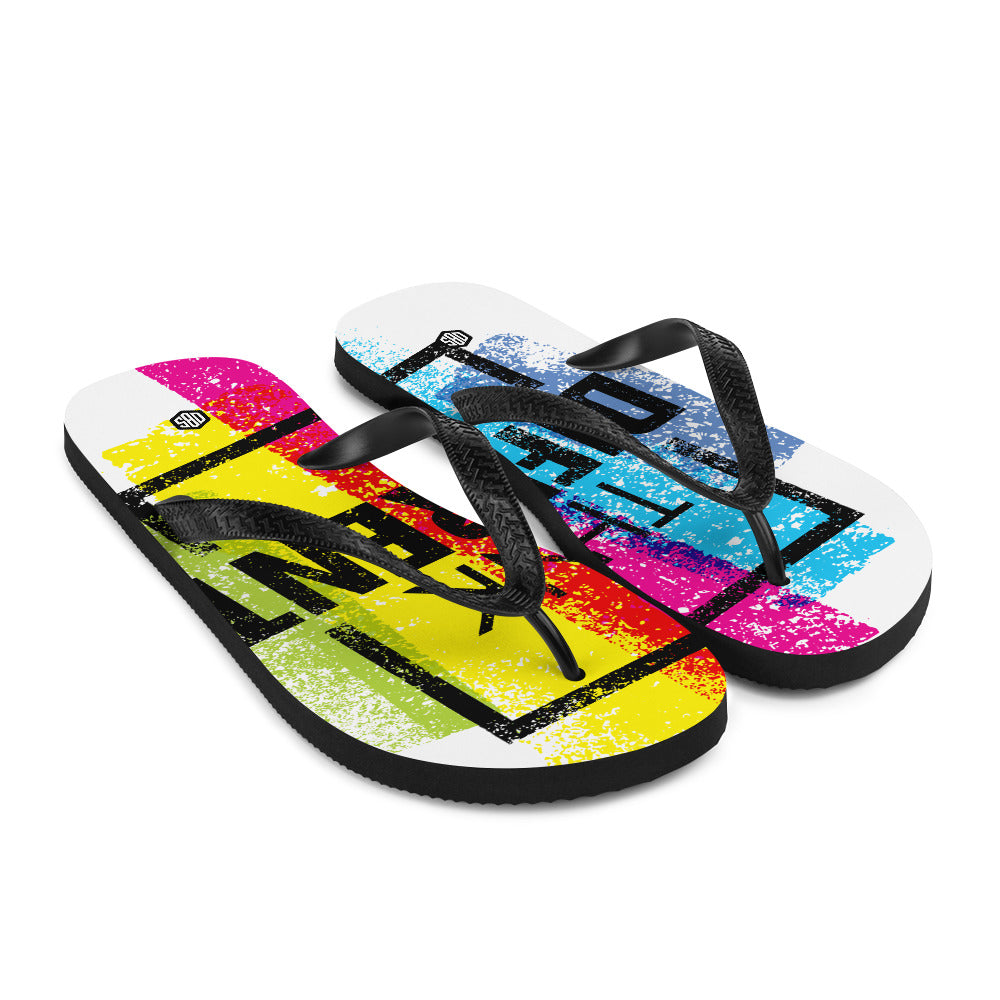 Think Different Unisex Flip-Flops